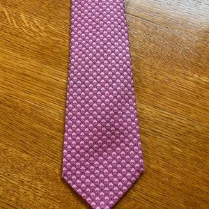 Pink Brand Pink Patterned Tie